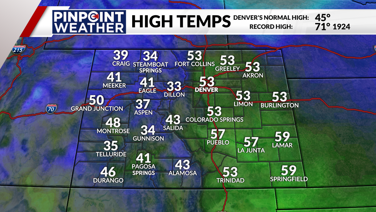 Denver Weather: More Mild Days Ahead Of Colder Outlook, Chance For Snow