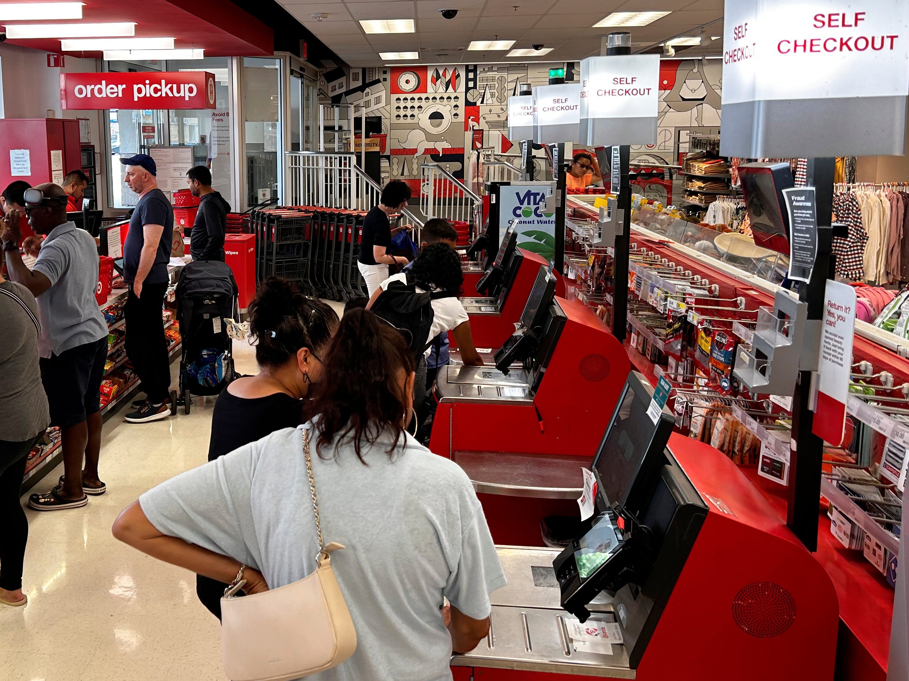 target is limiting self-checkout hours in some stores as the retailer continues to battle missing inventory