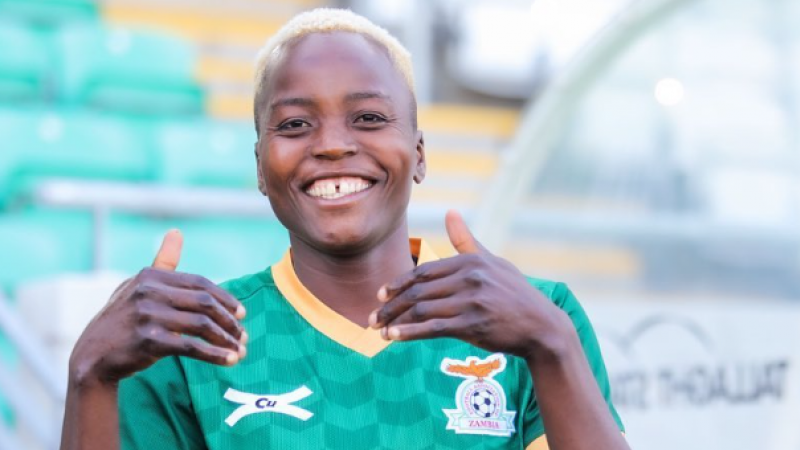 transfert record dans le football féminin : la zambienne racheal kundananji quitte le real madrid pour 735 000 euros