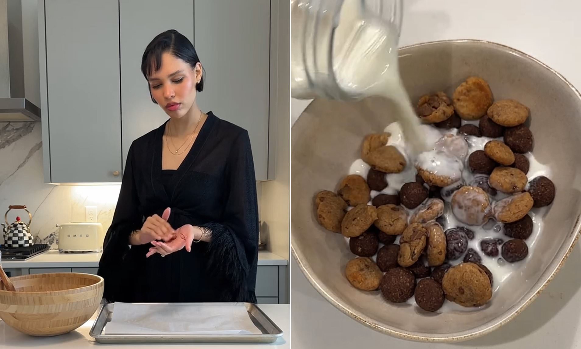 Model, 22, Baffles TikTok Users By Creating Cereal FROM SCRATCH - After ...