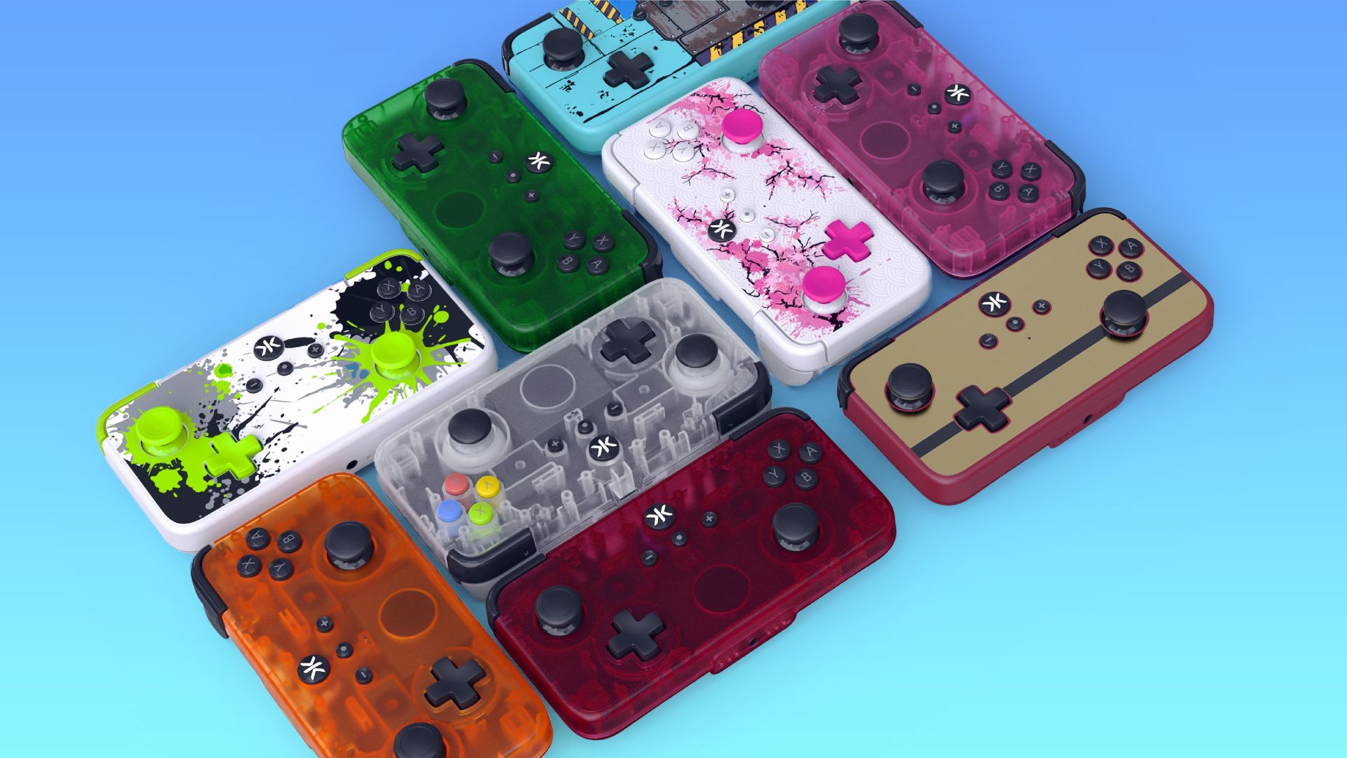 crkd follows nitro deck with nes-style retro controllers for mobile