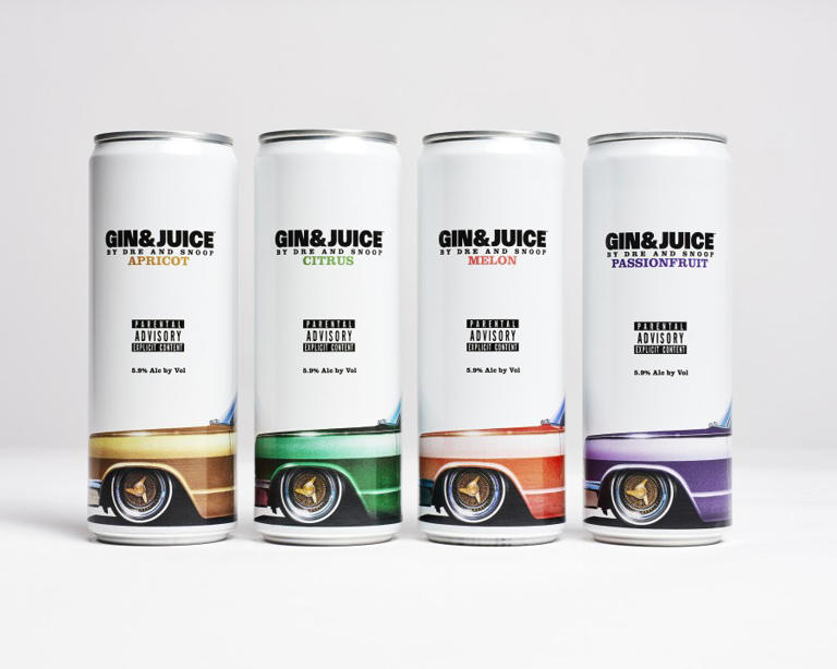 Dr. Dre, Snoop Dogg to release line of ready-to-drink gin and juice