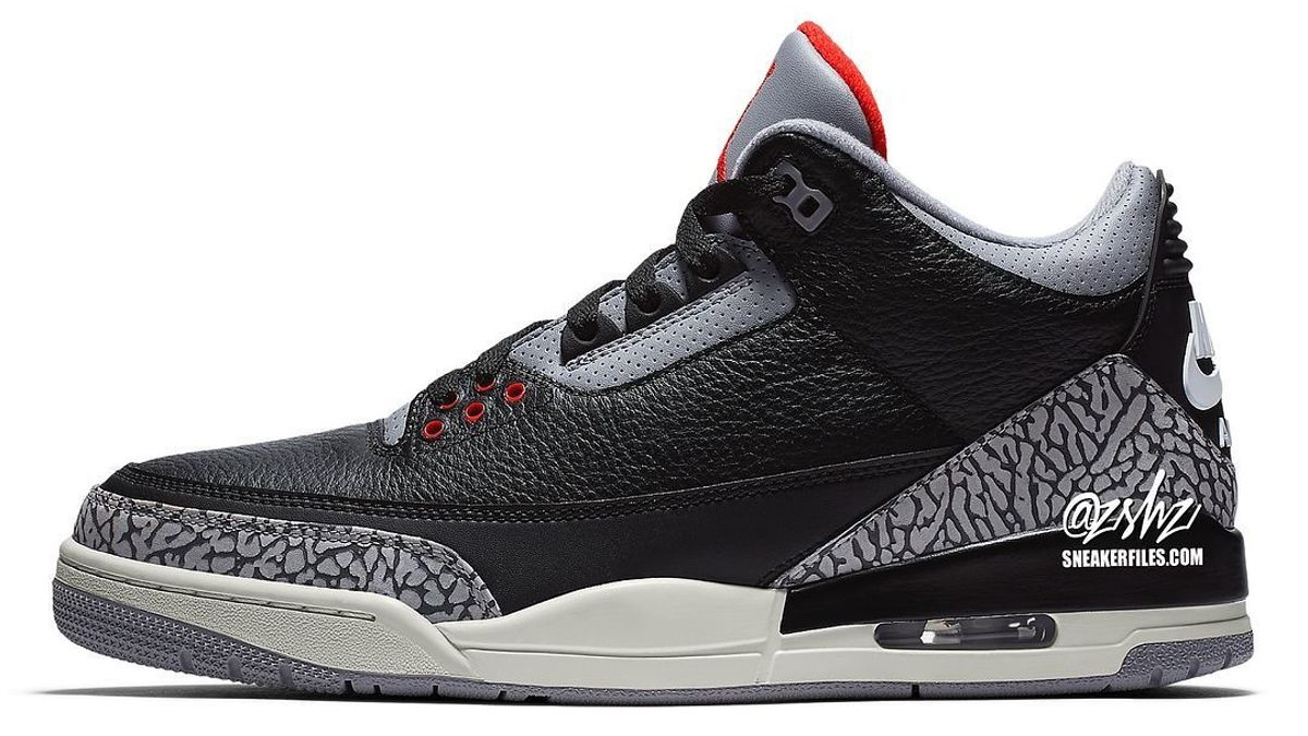 Air Jordan 3 Black Cement Reimagined Reportedly Releasing Holiday 2024   BB1ierey.img