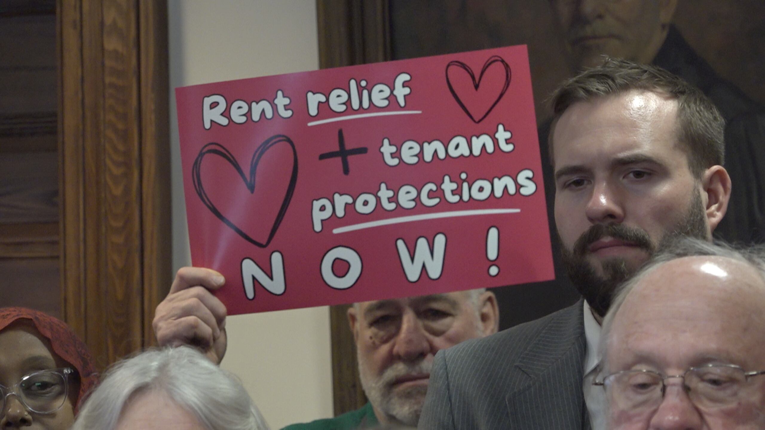 Advocates For Rent Relief And Tenant Protections Speak In Augusta