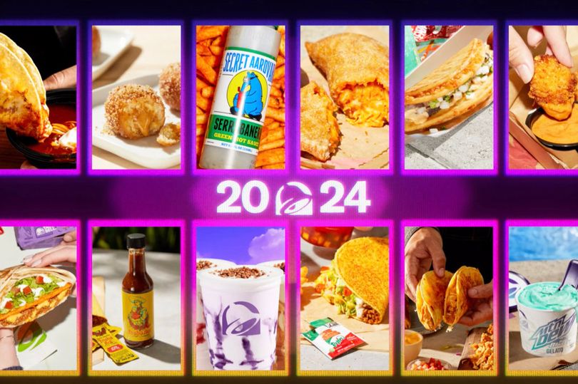 Taco Bell's New Menu Items In 2024: Baja Blast Gelato, Cheez-It ...