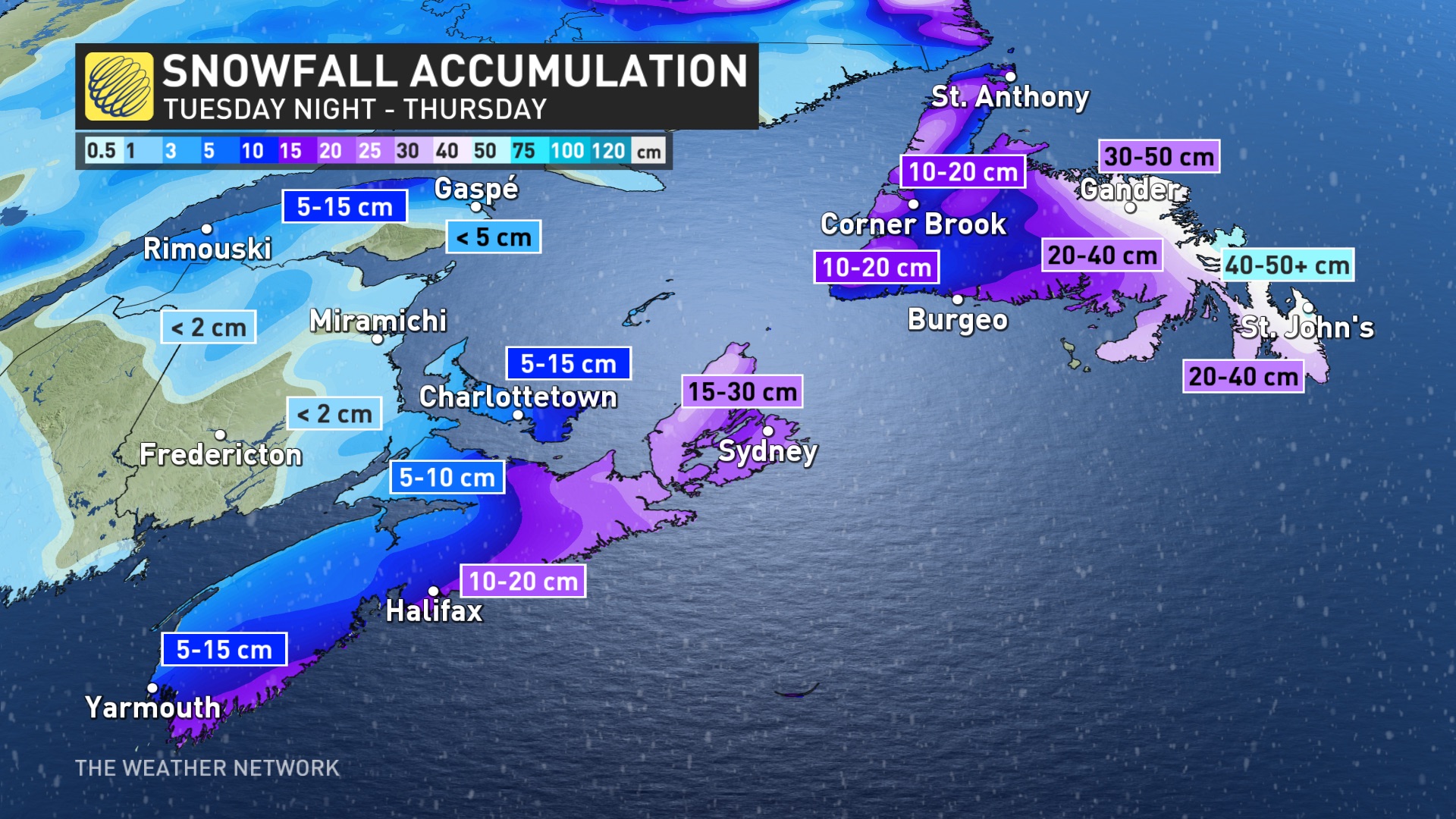 major storm could bring 50+ cm of snow to parts of atlantic canada