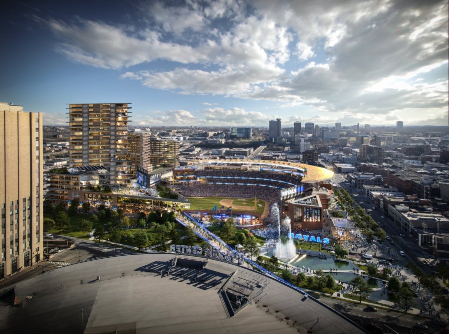 Kansas City Royals Pick Crossroads Site For New Stadium Release Renderings   BB1ieymh.img