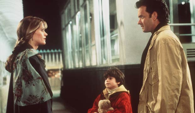 <p>Sam (Tom Hanks) and Annie (Meg Ryan) spend most of “Sleepless in Seattle” apart, but that is exactly what makes the film such a fun journey. After the widowed Sam calls into a radio program professing his love for his deceased wife, a curious Annie starts to pursue him, and Sam’s plucky son Jonah does whatever he can to get them together. And he eventually succeeds in the film’s peak scene atop the Empire State Building.</p>