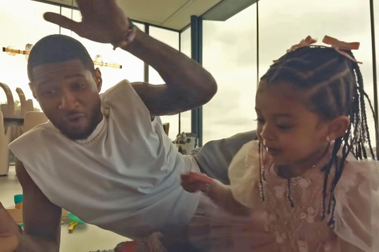 Usher's Daughter Sovereign Makes Her 'Acting Debut' in Music Video for ...