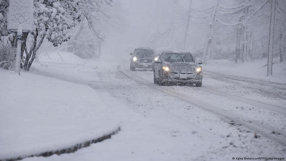 Winter Storm In US Northeast Disrupts Flights, Schools