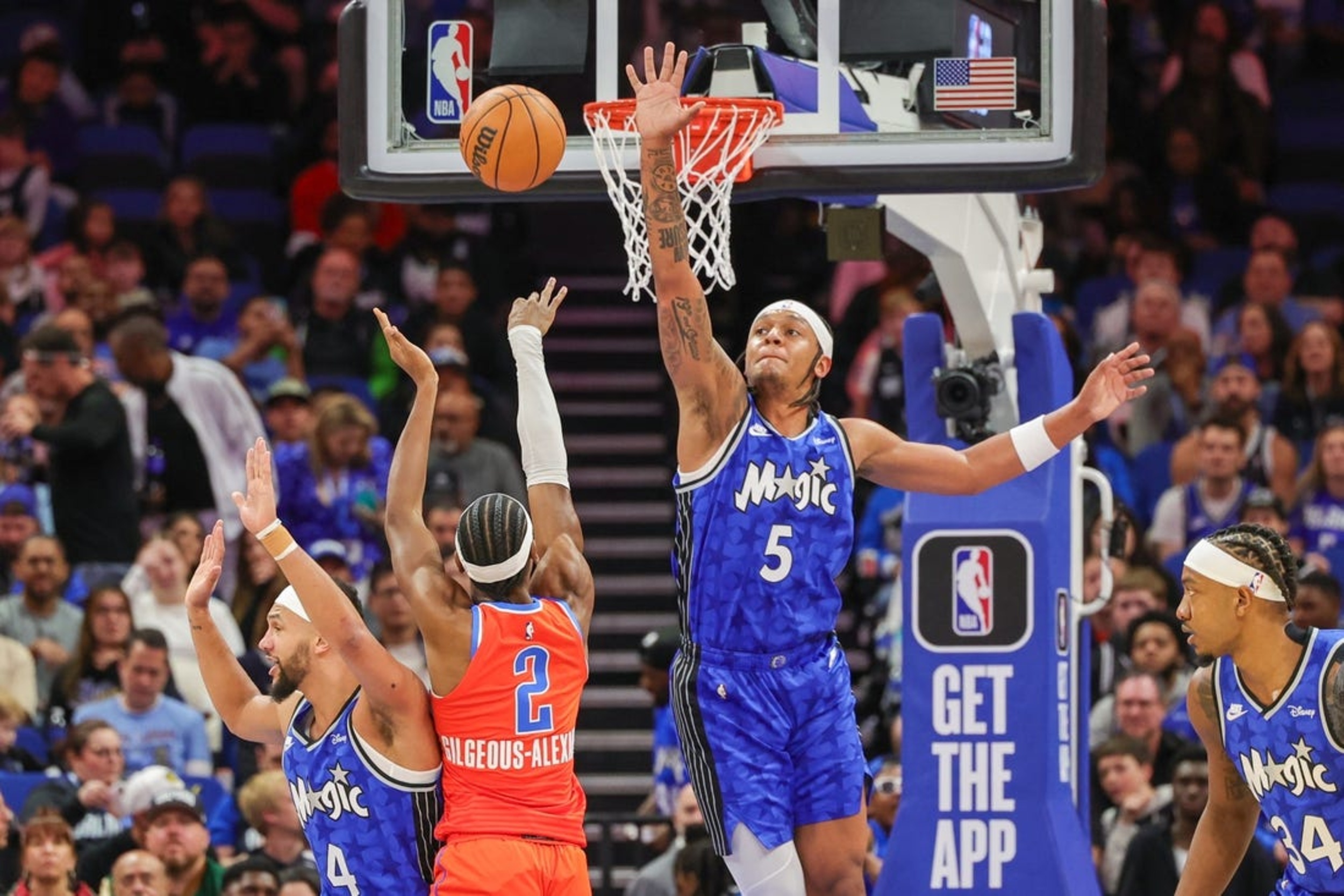 Jalen Williams, Shai Gilgeous-Alexander Power Thunder Past Magic