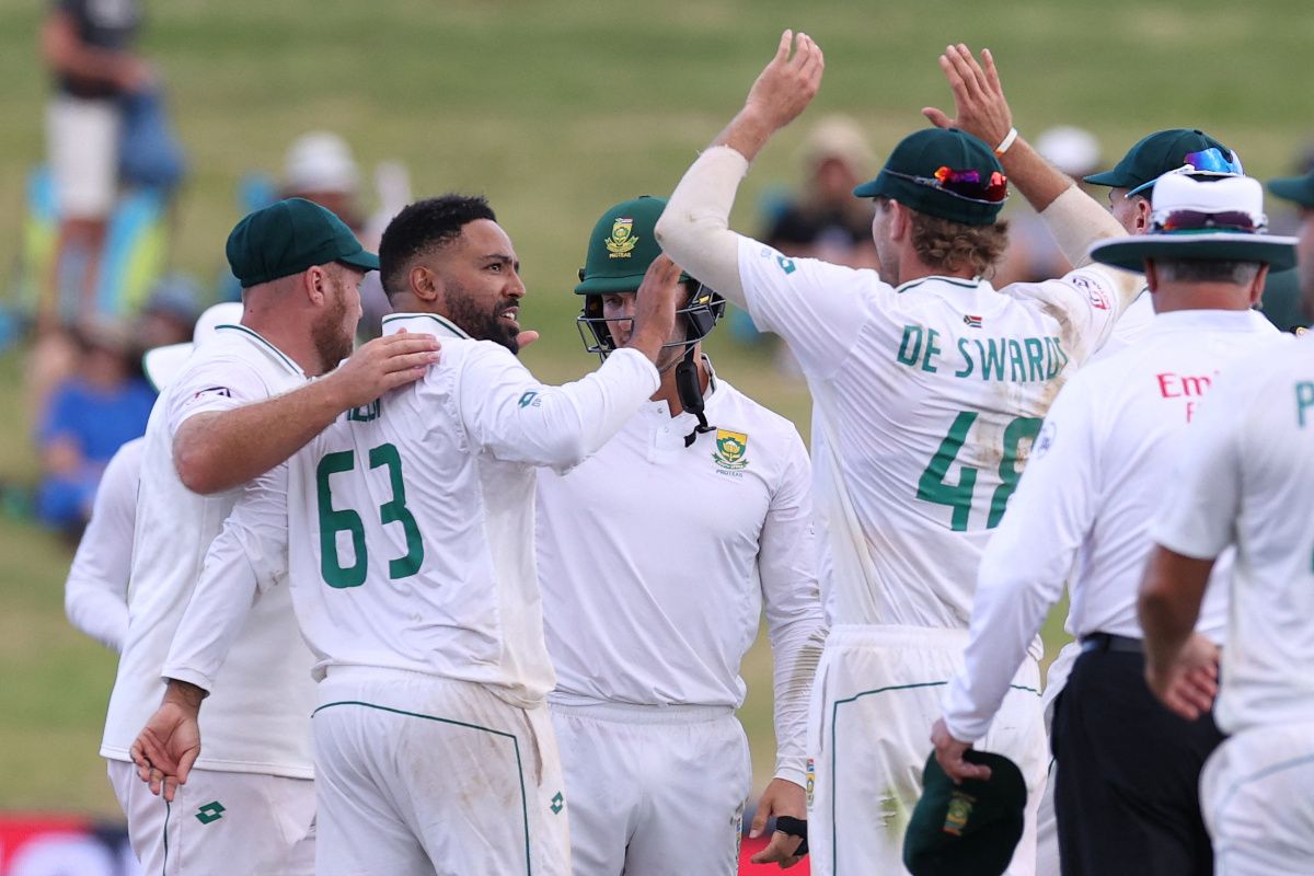 Stumps: Dane Piedt Grabs Five Wickets As Proteas Take Second Test Lead