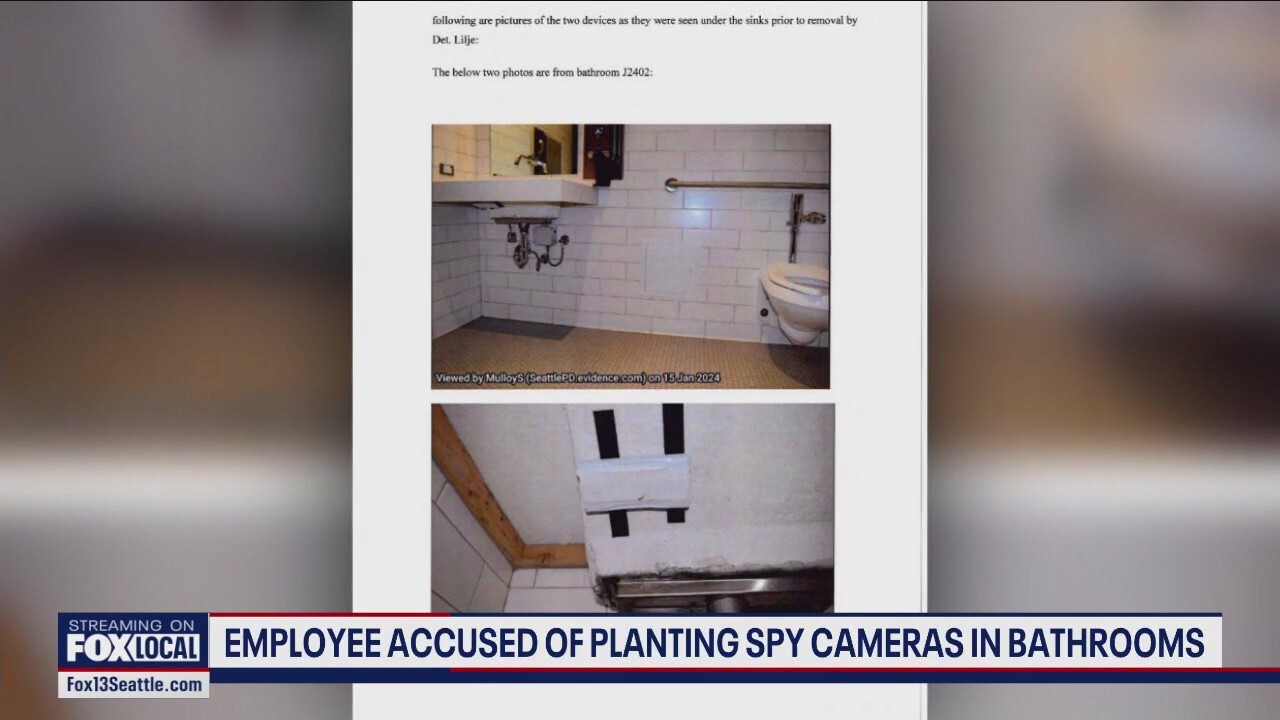 Former Employee Accused Of Placing Cameras In Bathrooms At Work