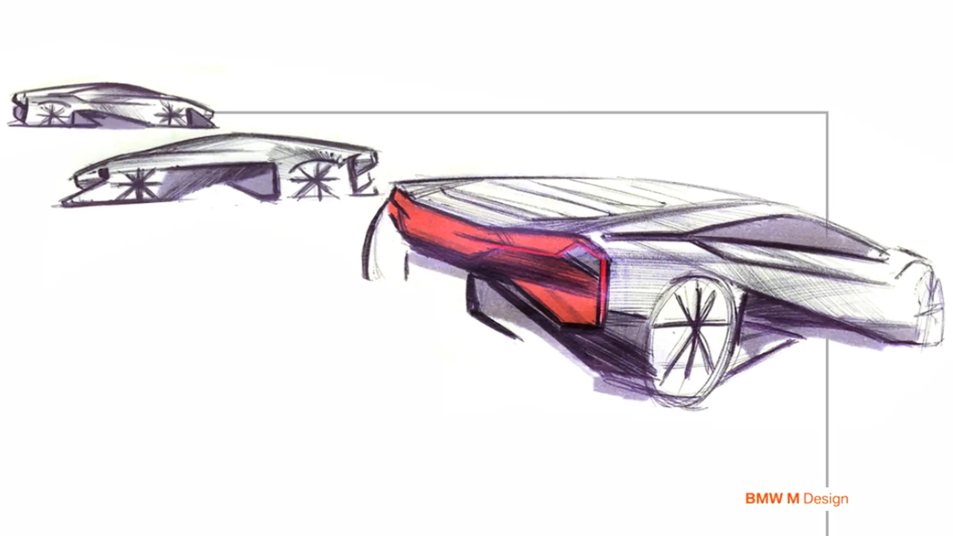 bmw apparently has sketches of an 'i16' secret supercar