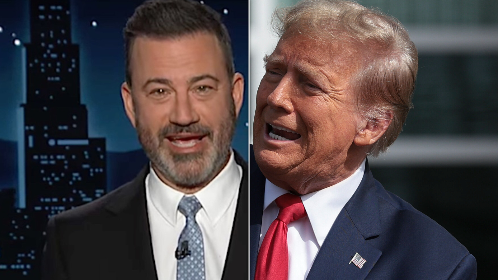 'Very Weird': Jimmy Kimmel Spots Trump's Strangest Scare Tactic Yet