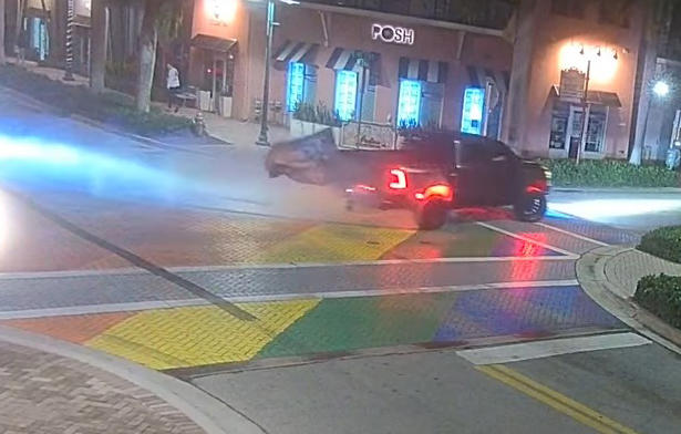 Florida driver accused of ‘intentionally’ doing burnouts on LGBTQ pride ...