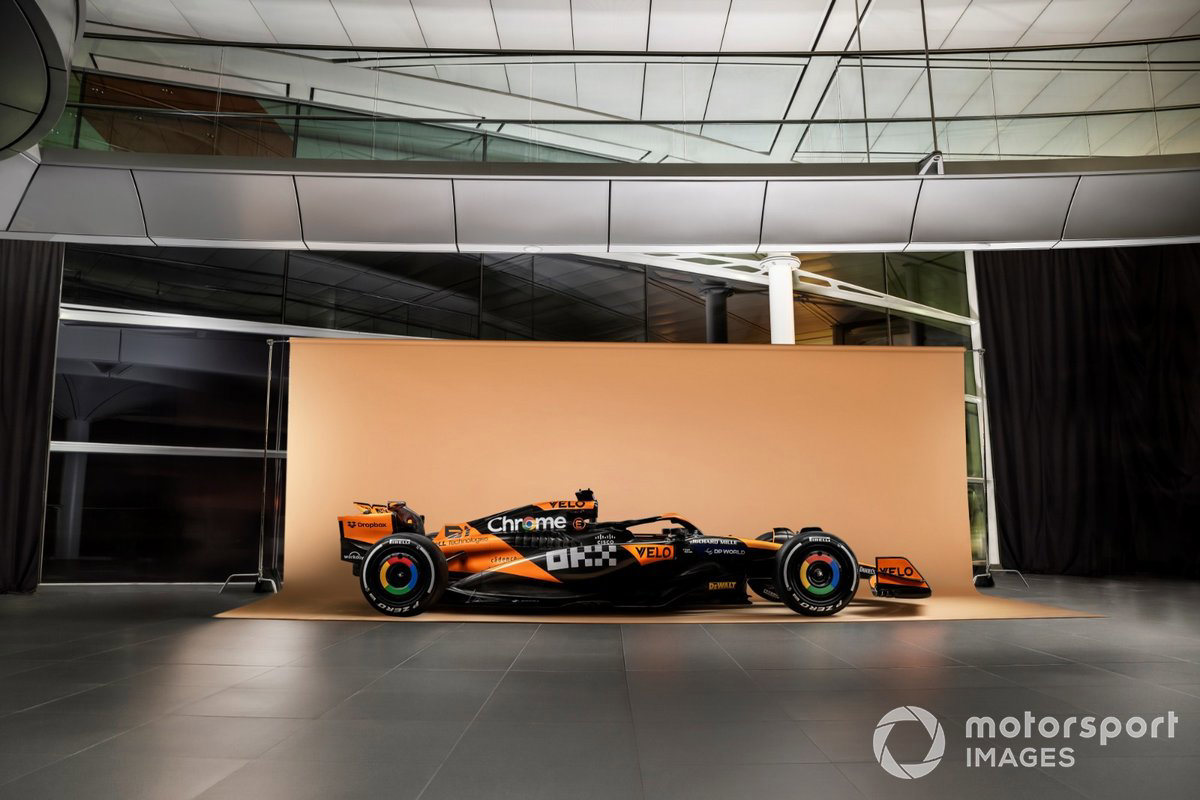 McLaren unveils new MCL38 F1 car for 2024
