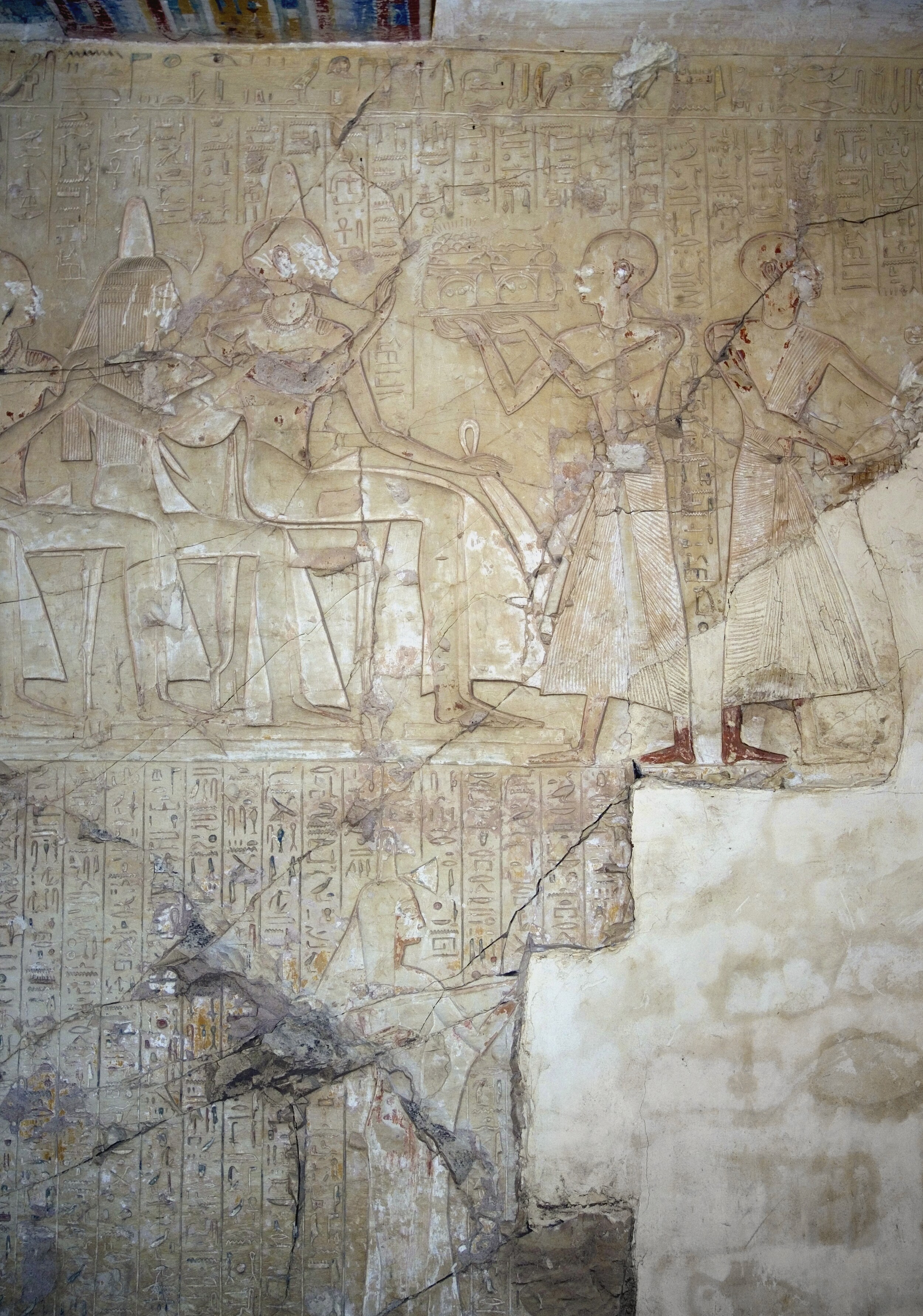 ο περίτεχνες τοιχογραφίες του τάφου του νεφερχοτέπ έρχονται στο φως