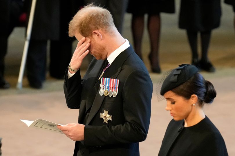 meghan markle and prince harry's latest move is a 'royal flop' as they cling to titles