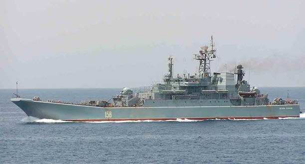 Video toont de vernietiging van nog een groot Russisch schip door Oekraïne. Foto: Wikimedia