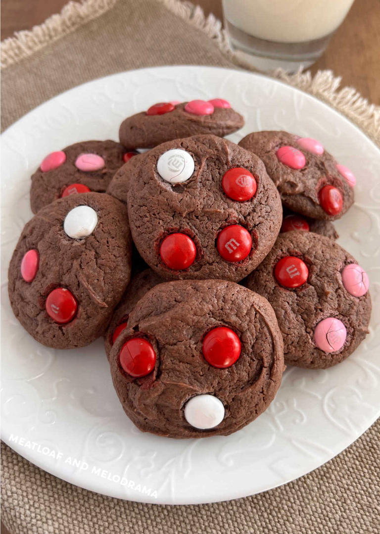 Chocolate Cake Mix Cookies (easy Recipe)