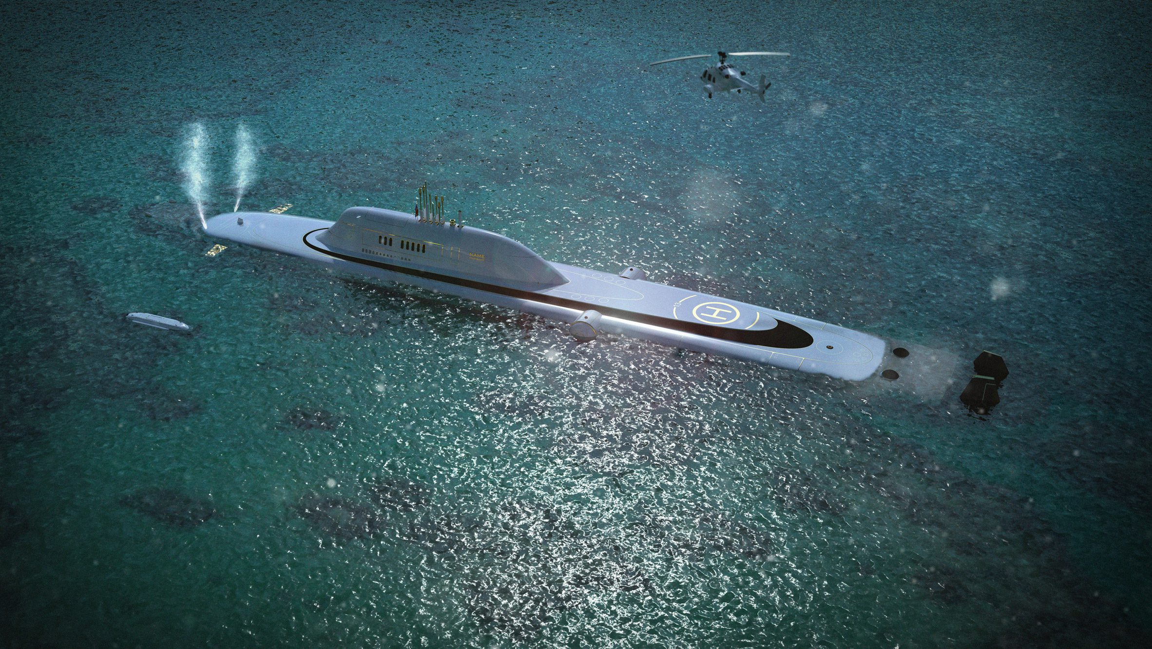 migaloo aims to disrupt superyacht market with giant luxury submarine