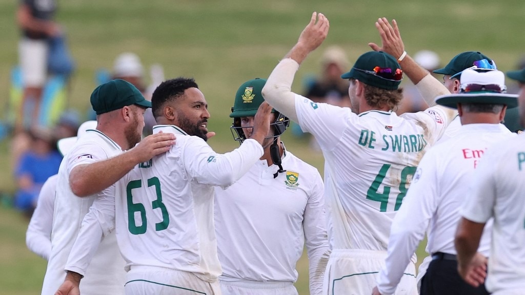 nz vs sa, 2nd test: dane piedt inspires new zealand collapse as spirited south africa fight back on day 2