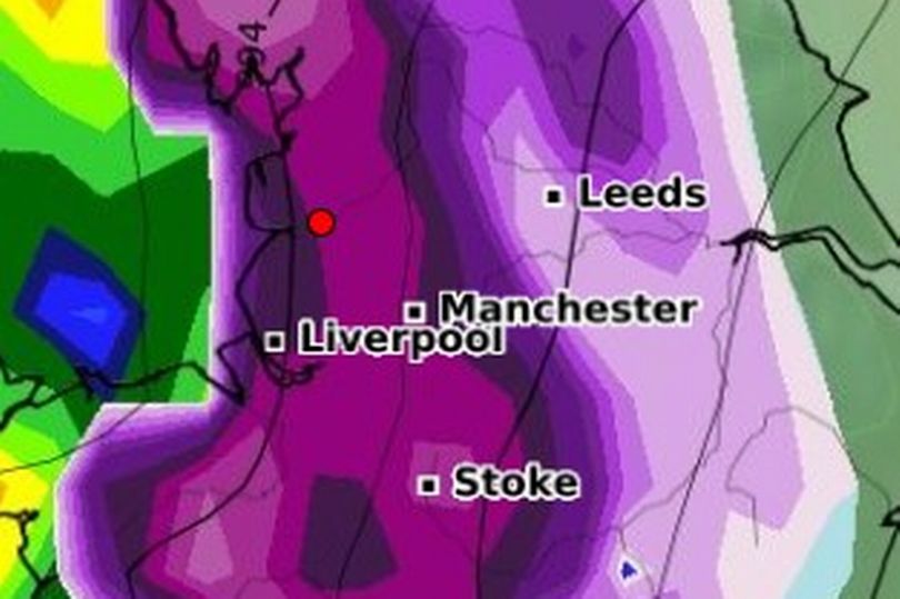 weather maps show exact days when snow is forecast to return to lancashire