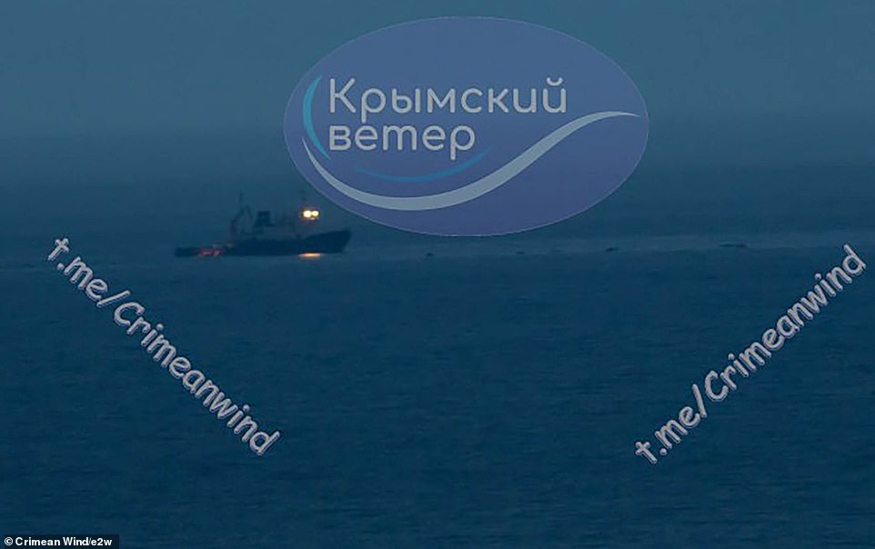 Ukraine 'sinks Another Putin Warship Off Crimea'