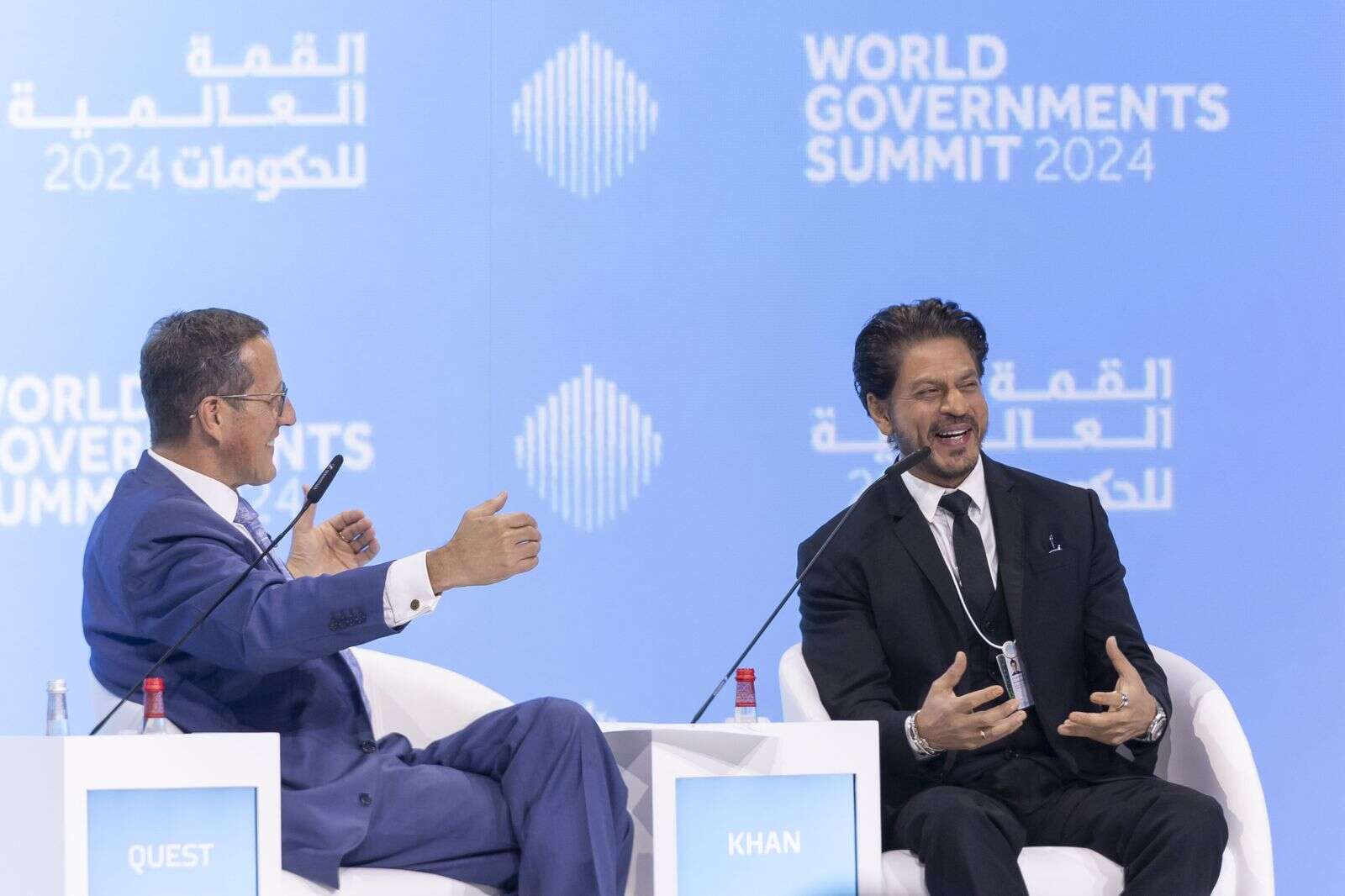 dubai: watch as shah rukh khan reveals why he cannot play james bond, why he'd be the 'baddie' instead