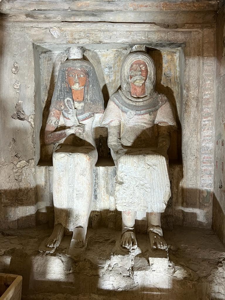 ο περίτεχνες τοιχογραφίες του τάφου του νεφερχοτέπ έρχονται στο φως