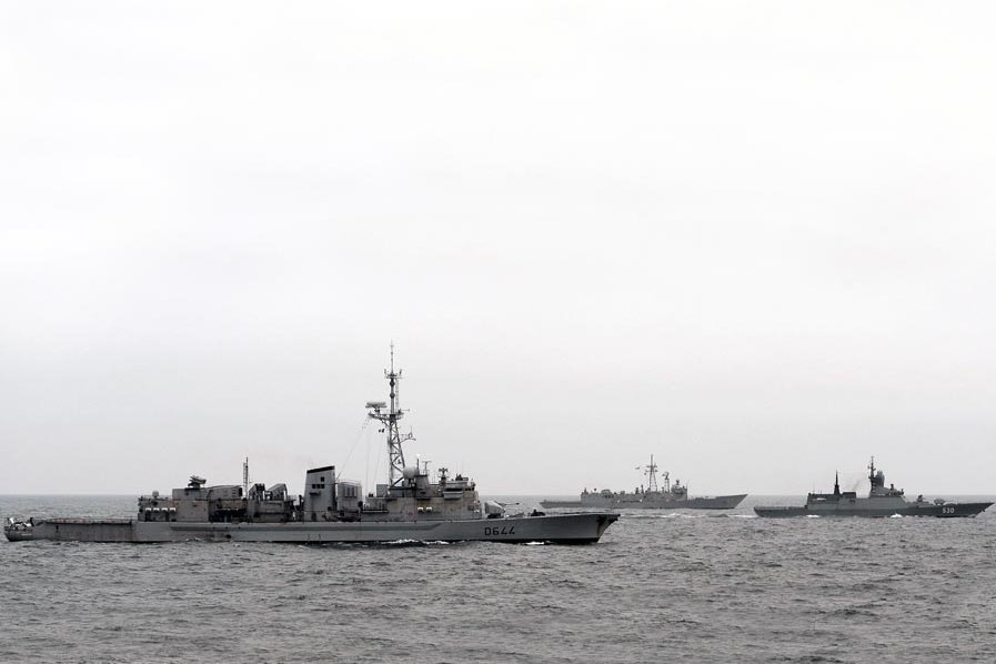 ukrajinci v černém moři zasáhli a potopili ruskou loď