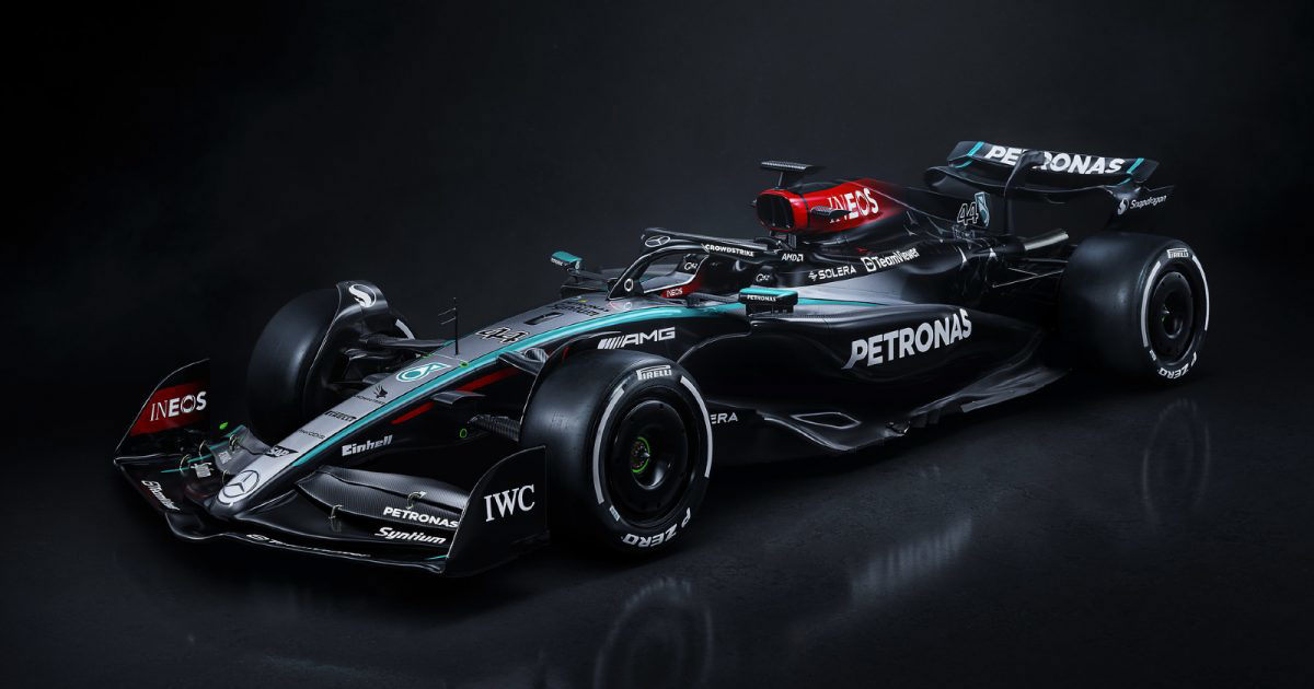 Mercedes launch allnew 2024 F1 car with shakedown run at Silverstone