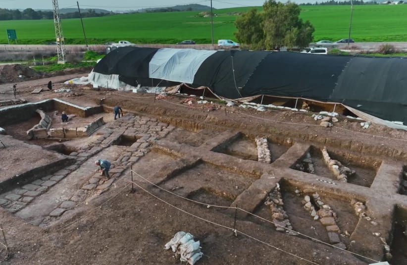 1,800-year-old roman legionary base discovered at tel megiddo