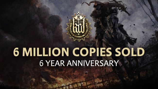 kingdom come: deliverance har passeret seks millioner solgte eksemplarer