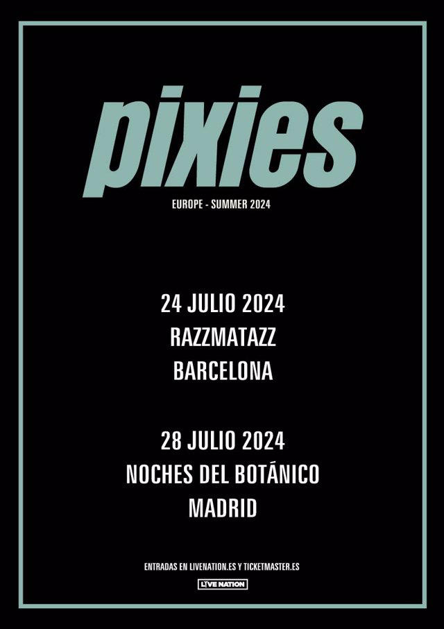 pixies tour spain