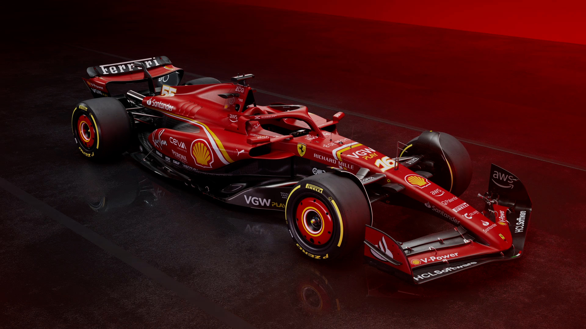 Ferrari Unveils 2024 SF-24 F1 Car