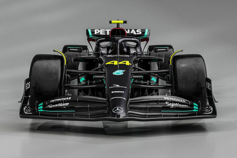 Vergleich Formel1Autos 2023 vs. 2024 Mercedes