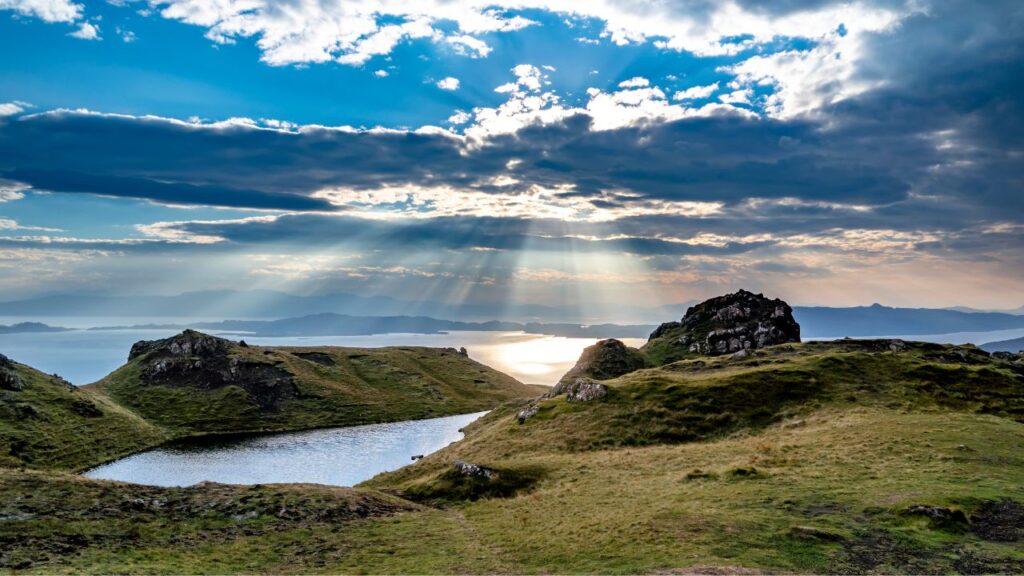<p><span>The most popular time to visit the Isle of Skye is during the summer months of July and August. During this time, temperatures are at their highest, and you have a better chance of having pleasant weather.</span></p><p><span>However, the Isle of Skye can get very crowded since school is out during this time. This can be a problem, especially as many roads are single-lane and narrow.</span></p><p><span>May, June, and September are better times to visit, as they’re much quieter. Temperatures are still pleasant this time of year, and the island is far less crowded. </span></p>