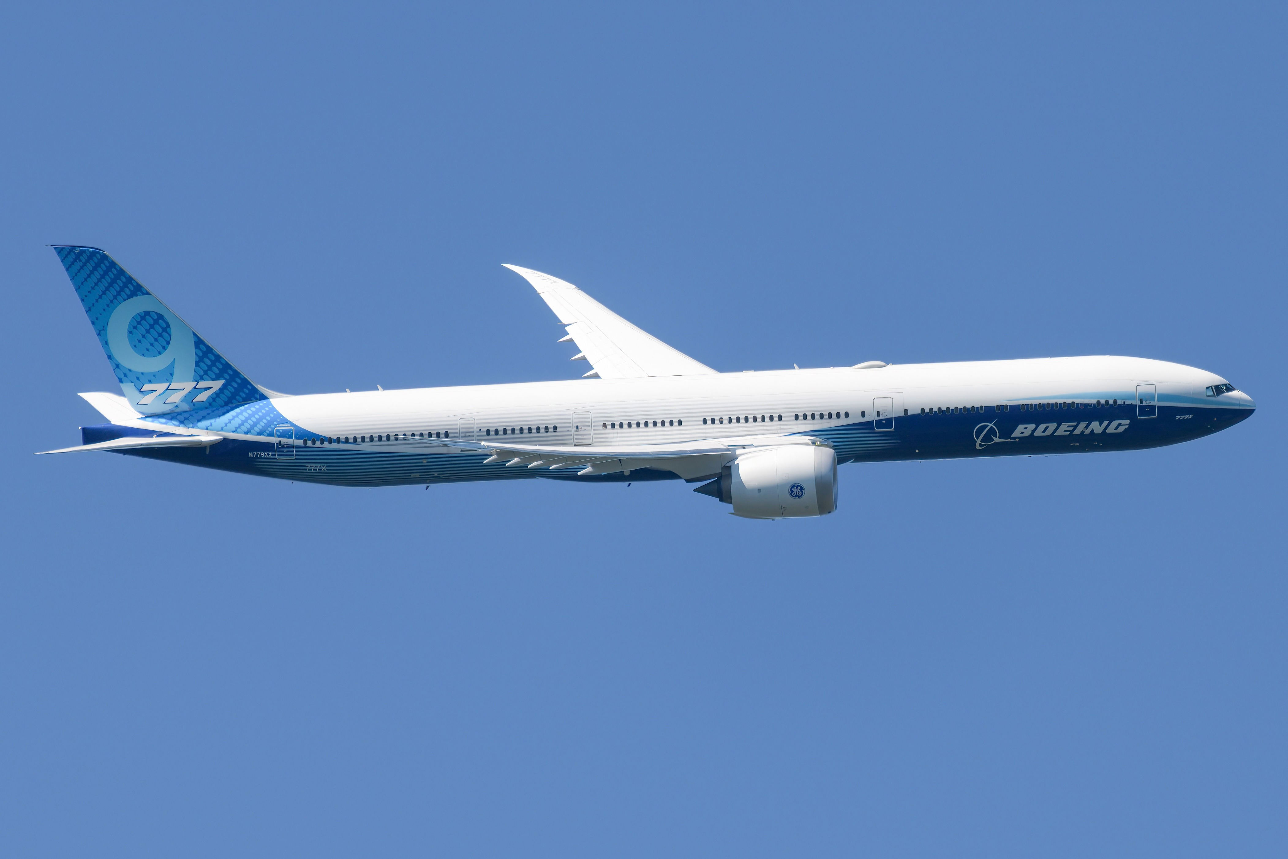 boeing sends a 777x to colorado springs for high elevation tests