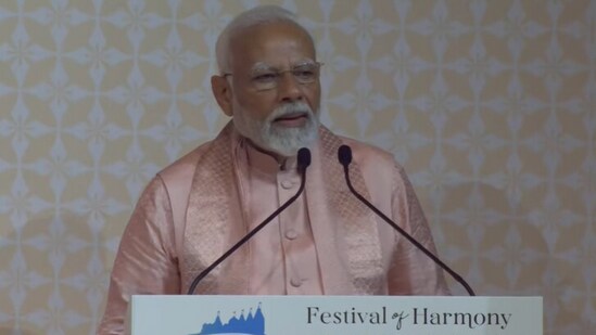 uae scripted golden chapter in history of humanity: pm modi at hindu temple launch