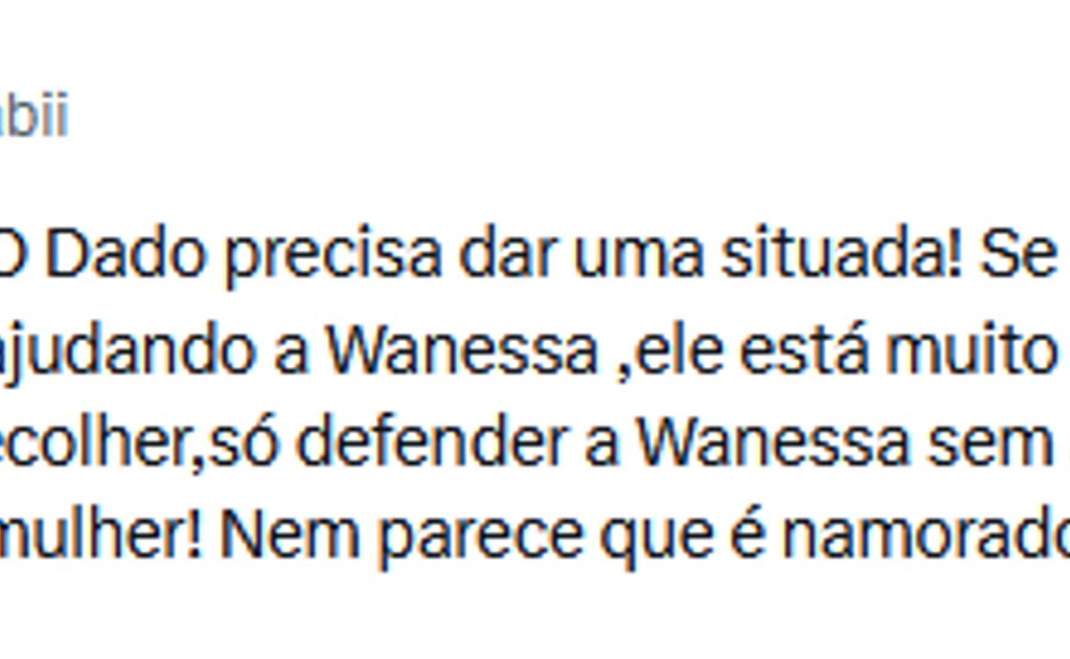 bbb 24: após declarações polêmicas de dado dolabella, zilu reage: “ninguém tem autorização”