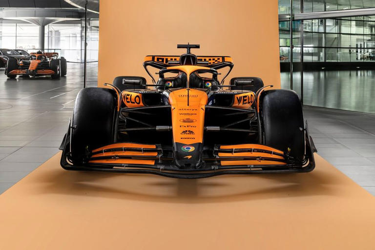 McLaren unveils new MCL38 F1 car for 2024