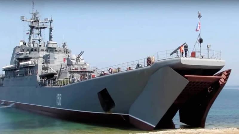 Sinking Of Tsezar Kunikov Leaves Russian Black Sea Fleet With Only 5 ...