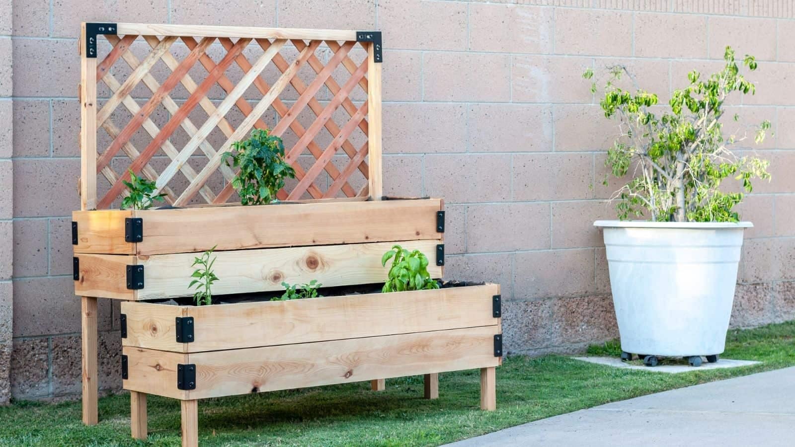 <p>Raised garden beds have become very popular over the last few years. This may look like a huge project, but it’s simple to make with a Kreg jig and screws. You can have your garden anywhere, perfect for a small backyard, patio, or deck. <a href="https://www.anikasdiylife.com/diy-tiered-raised-garden-bed/">See how to build it here.</a></p>