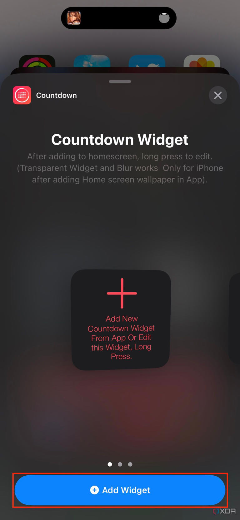 How To Create A Countdown Home Screen Widget On Ios And Ipados