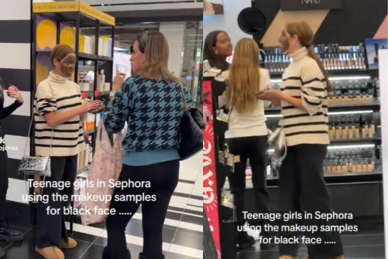 Girls Use Makeup Products To Create ‘Blackface’ At Sephora Store, Face ...