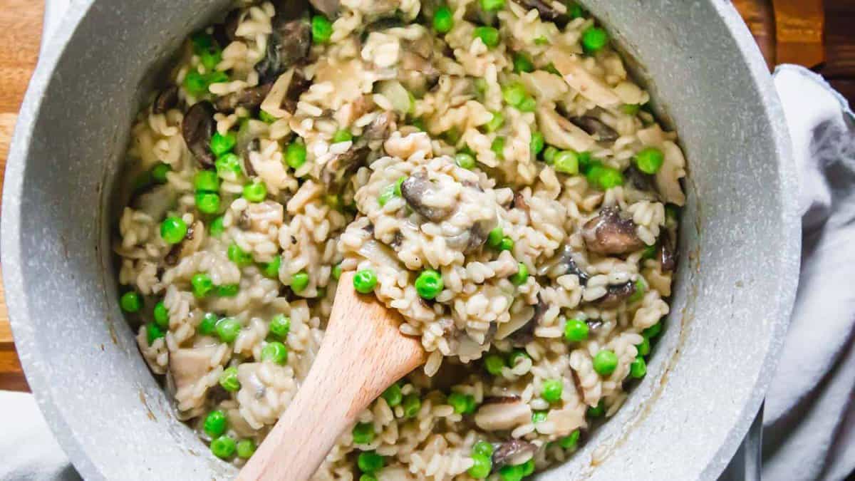 <p>This creamy mushroom risotto is a cozy addition to your Valentine’s dinner, offering a rich flavor profile without dairy. It’s a comforting choice that brings gourmet flair to your table, perfect for a special night in. Easy to make, this dish ensures you impress your date with a luxurious meal. It’s a go-to for an indulgent evening at home.<br><strong>Get the Recipe: </strong><a href="https://www.runningtothekitchen.com/creamy-vegan-mushroom-risotto/?utm_source=msn&utm_medium=page&utm_campaign=msn">Creamy Mushroom Risotto</a></p>