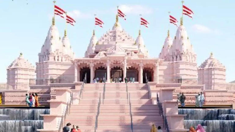 What Does Seven Spires Of 1st BAPS Mandir In Abu Dhabi Represents?