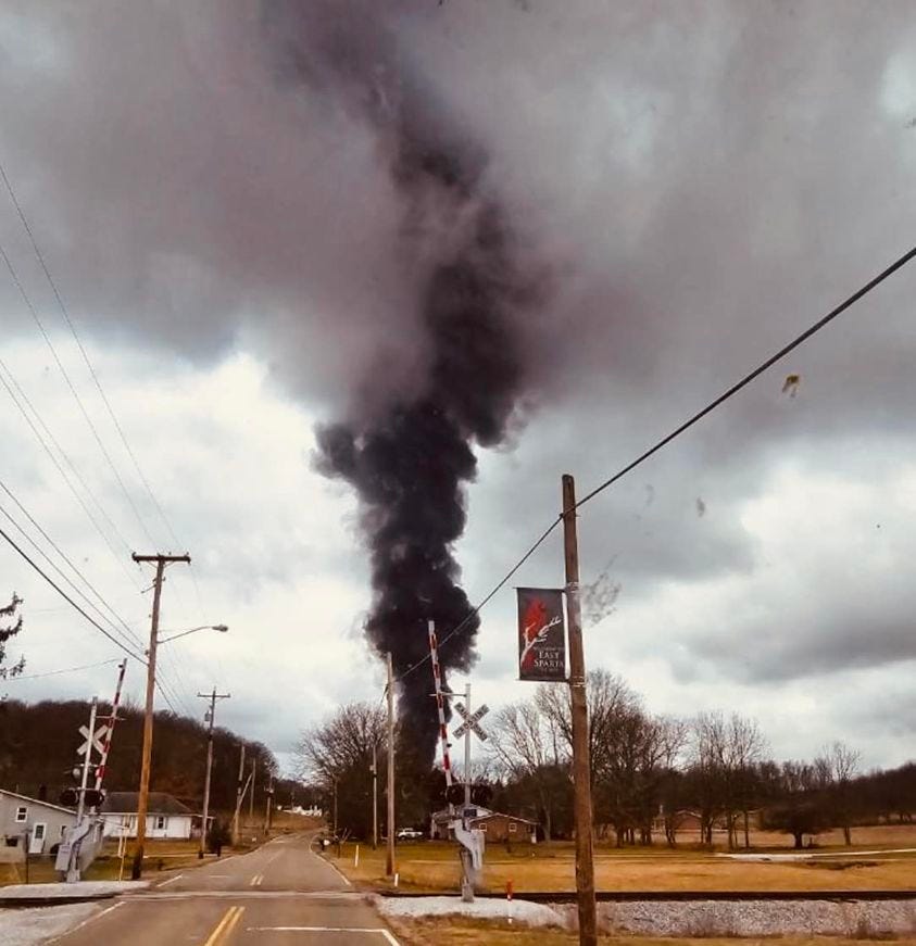 gas line fire sends giant plume of black smoke in air in southern stark county